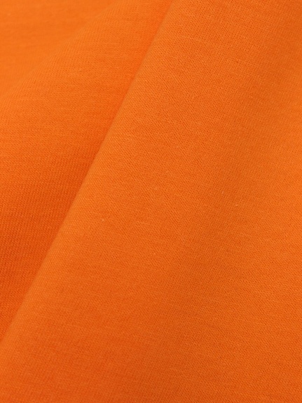 Трикотаж Кулир.гладь цв.Оранжевый-2, ш.1.96м (0.98 м*2, чулок), Карде, хл-100%, 145 гр/м.кв
