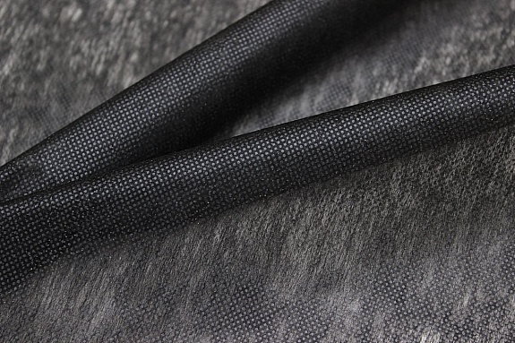 Флизелин, цв.черный, ш.1,5м, п/э-100%, 30гр/м.кв