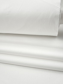 Сатин цв.Белый, ш.2.2м, хлопок-100%, 120гр/м.кв