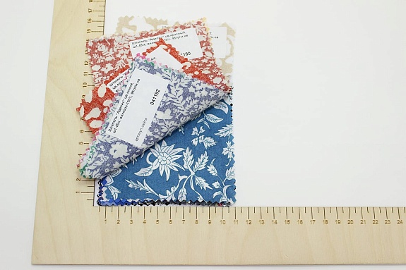 Комплект образцов "Штапель принт" №4