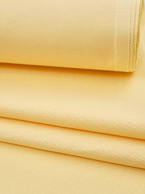 Ткань Дак цв.Светло-банановый, ш.1.8м, хлопок-65%, п/э-35%, 205гр/м.кв