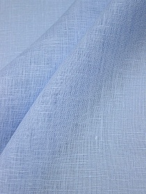 Лен сорочечный цв.Небесно-голубой, ш.1.5м, лен-100%, 140гр/м.кв