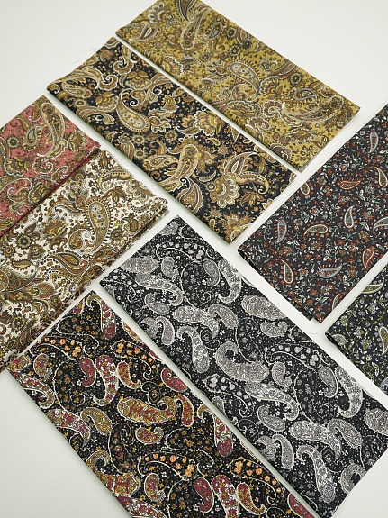 Набор тканей для рукоделия "Импортный хлопок: Восточное сияние", 45*30см, 8шт