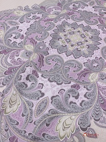 Перкаль "Лесная загадка" (Гол.платок 75*80.5см) цв.сиреневый, ш.1.5м, хл-100%, раппорт 80.5см