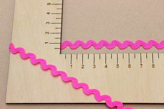 Вьюнчик цв.розовый неон, 8мм