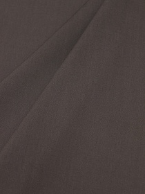 Штапель цв.Темный кофейно-серый с оливковым оттенком, ш.1.45м, вискоза-100%, 110гр/м.кв 