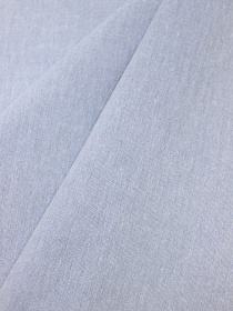 Вареный (стираный) хлопок цв.Светло-голубая сирень меланж, ш.2.5м, хлопок-100%, 115гр/м.кв