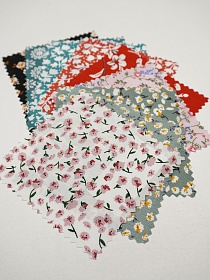 Комплект образцов "Штапель принт" №7