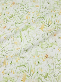Плательная вискоза Цифр.печать "Ароматы лета" , ш.1.45м, вискоза-100%, 125гр/м.кв