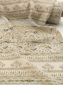 Плательная вискоза Цифр.печать "Восточная аркада", ш.1.5м, вискоза-80%, нейлон-20%, 90гр/м