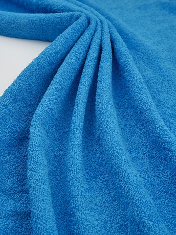 Махровая ткань цв.Небесно-лазурный, ш.1.5м, хлопок-100%, 350гр/м.кв