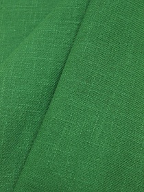 Конопля с хлопком-диагональ цв.Лесной зеленый, ш.1.4м, конопля-80%, хлопок-20%, 250гр/м.кв