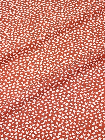 Штапель "Фабиана" цв.терракотовый, ш.1.45м, вискоза-100%, 90гр/м.кв 