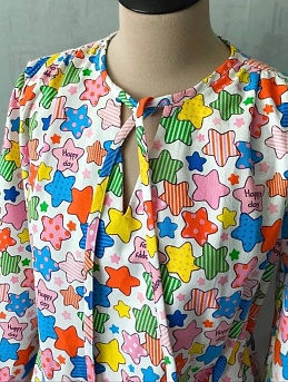 Ночная рубашка из фланели 