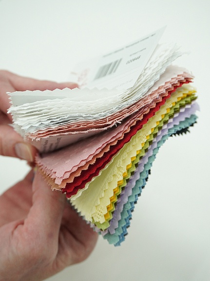 Комплект образцов "Фактурный хлопок" №1