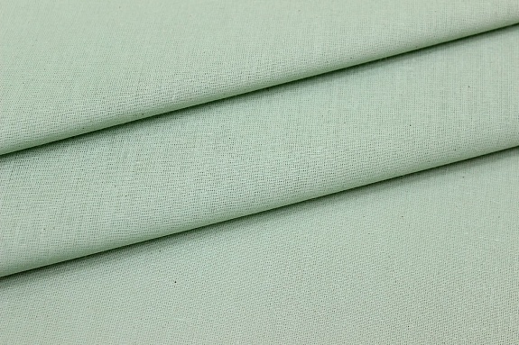 Мерный лоскут Поплин цв.Морозная мята, СОРТ2, ш.2.2м, хлопок-100%, 110гр/м.кв