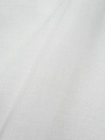 Полулен сорочечный с эффектом мятости цв.Белый, ш.1.45м, лен-50%, хлопок-50%, 125гр/м.кв