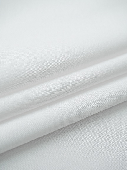 Штапель цв.Молочно-сливочный, СОРТ2, ш.1.45м, вискоза-100%, 110гр/м.кв