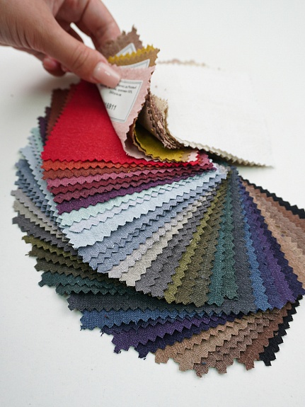 Комплект образцов "Крапива Рами (Ramie)" №1