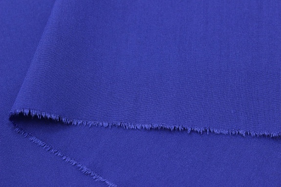 Штапель цв.Васильково-фиолетовый, ш.1.45м, вискоза-100%, 110гр/м.кв 