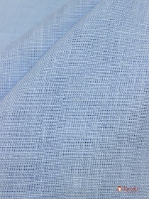 Лен костюмный с эффектом мятости цв.Светло-голубой, ш.1.45м, лен-100%, 190гр/м.кв