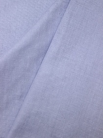 Муслин Премиум двухслойный гладкий цв.Св.сиренево-голубая дымка, ш.2.5м, хлопок-100%, 120гр/м.кв