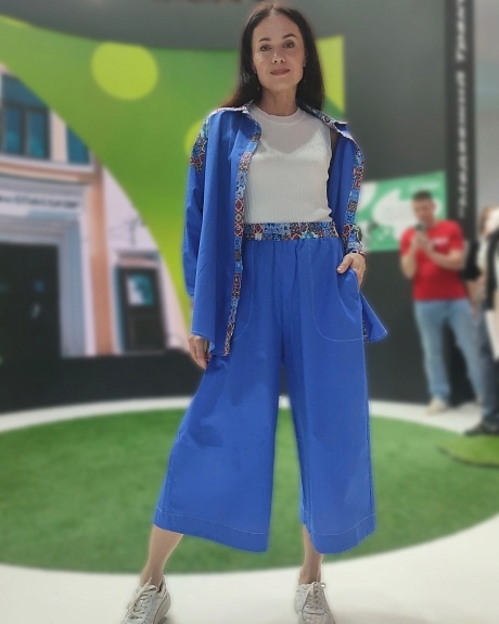 Костюм из бязи однотонной и "Маракеш"