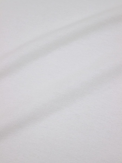 Фланель цв.Белый, ш.0.8м, хлопок-100%, 167гр/м.кв