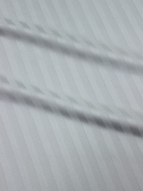 Сатин-страйп цв.Серо-голубой (1см*1см), ш.2.2 м, хлопок-100%, 120гр/м.кв