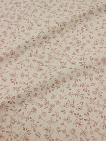 Теплый хлопок "Кассия" цв.св.бежево-оливковый, ш.1.5м, хлопок-100%, 150гр/м.кв
