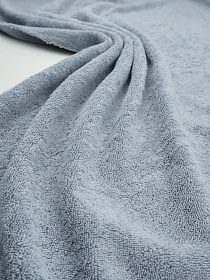 Махровая ткань Люкс цв.Серый, ш.1.55м, хлопок-100%, 550гр/м.кв