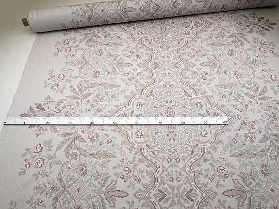 Рогожка "Венделла" цв.кофейно-серый, ш.1.5м, хлопок-100%, 180гр/м.кв