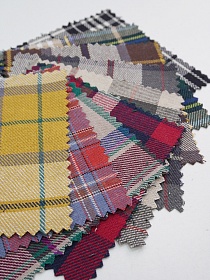 Комплект образцов "Фуле с вареным эффектом" №1