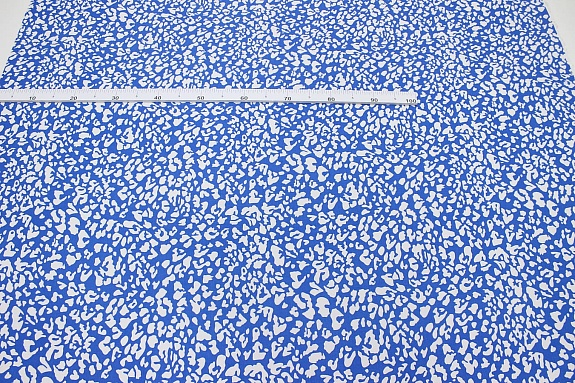 Штапель "Саванна" цв.васильково-голубой, ш.1.45м, вискоза-100%, 90гр/м.кв