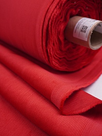 Микровельвет цв.Красный, СОРТ2, ш.1.45м, хлопок-100%, 180гр/м.кв