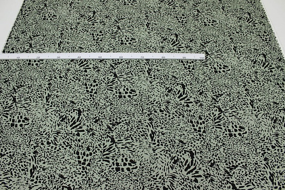 Штапель "Ирбис" цв.сухая трава, ш.1.4м, вискоза-100%, 100гр/м.кв