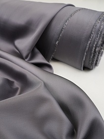 Тенсель цв.Графитово-серый с лиловым оттенком, СОРТ2, ш.2.5м, лиоцел 100%, 110гр/м.кв