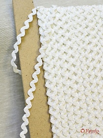 Вьюнчик цв.белый, 9мм, п/э-100%