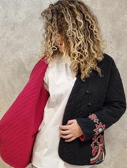 Телогрейка из крапивы и хлопка крэш