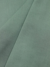 Плательная вискоза цв.Темный серо-мятный, СОРТ2, ш.1.45м, вискоза-100%, 200гр/м.кв