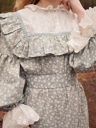 Платье из муслина премиум "Нежные грезы"