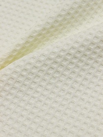 Вафельное премиум-полотно "Italy" цв.Шампань, ш.1.5м, хлопок-100%, 240гр/м.кв