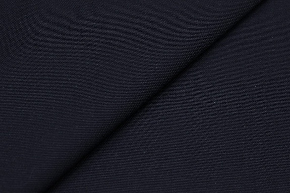 Башмачное полотно цв.Черный с синим оттенком, ВИД2, ш.1.57м, хлопок-100%, 335гр/м.кв