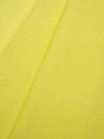 Вареный (стираный) хлопок цв.Насыщенно-лимонный меланж, ш.2.50м, хлопок-100%, 120гр/м.кв