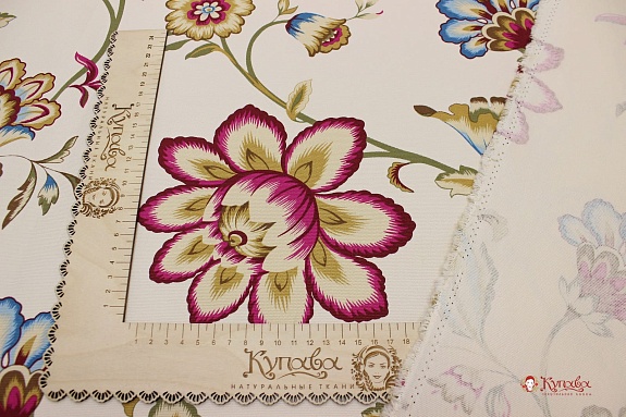 Интерьерный хлопок "Мадлен", ш.1.5м, хлопок-100%, 250гр/м.кв