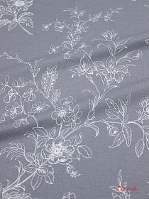 Поплин "Эльза" цв.серый, (комп), ш.2.2м, хлопок-100%, 115гр/м.кв В ОТРЕЗАХ