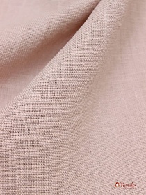Лен костюмный с эффектом мятости цв.Светлый бежево-розовый, ш.1.45м, лен-100%, 250гр/м.кв