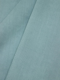 Плательная вискоза цв.Бирюзово-зеленая дымка, СОРТ2, ш.1.45м, вискоза-100%, 200гр/м.кв