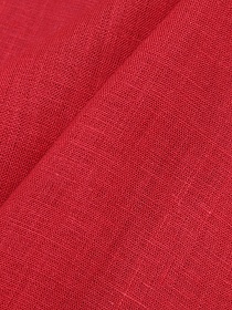 Лен костюмный цв.Винтажно-красный, ш.1.5м, лен-100%, 190гр/м.кв