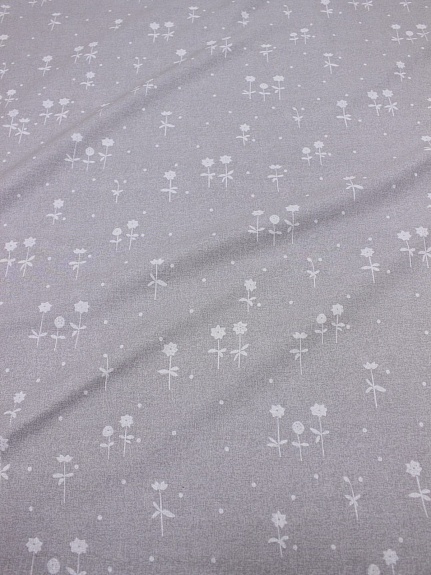 Поплин "Цветочный полет", ш.2.2м, хлопок-100%, 110гр/м.кв